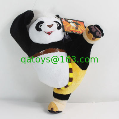 La felpa original de la historieta de la actitud del retroceso de la panda de Kungfu juega peluches