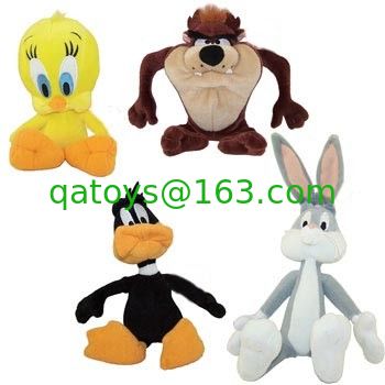 Peluches de dibujos animados de animales de peluche Sylvester Looney Tunes en poliéster