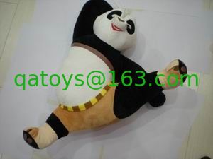 La felpa original de la historieta de la actitud del retroceso de la panda de Kungfu juega peluches