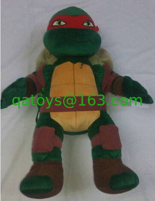 La historieta adolescente grande de las tortugas de Ninja del mutante de Brown rellena embroma los juguetes de la felpa
