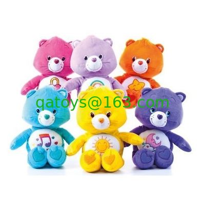 Osos de cuidado marrón llenos de juguete Pequeños animales de peluche suave