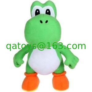 Juguetes de peluche de dibujos animados de Super Mario Yoshi originales para regalos promocionales