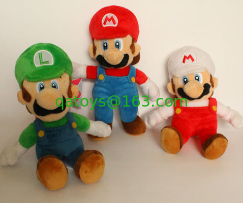 Hermosos animales de peluche rojos Super Mario relleno juguetes para los regalos de promoción