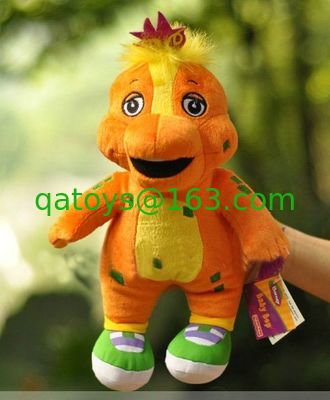 Orange Cartoon Barney el Riff relleno de peluche juguete para los regalos de promoción