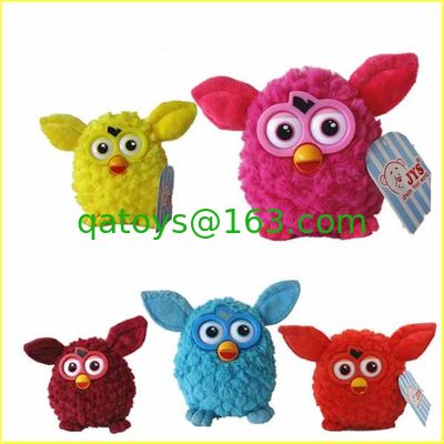Juguetes de peluche de dibujos animados de animales con ojos de plástico para la colección