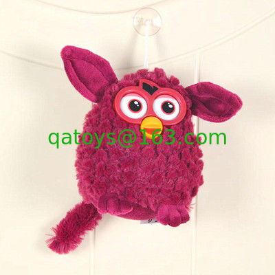 Juguetes de peluche de dibujos animados de animales con ojos de plástico para la colección