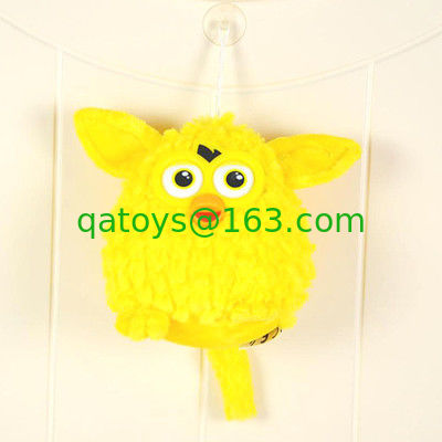 Juguetes de peluche de dibujos animados de animales con ojos de plástico para la colección