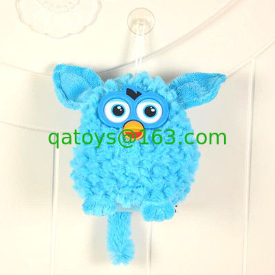 Juguetes de peluche de dibujos animados de animales con ojos de plástico para la colección