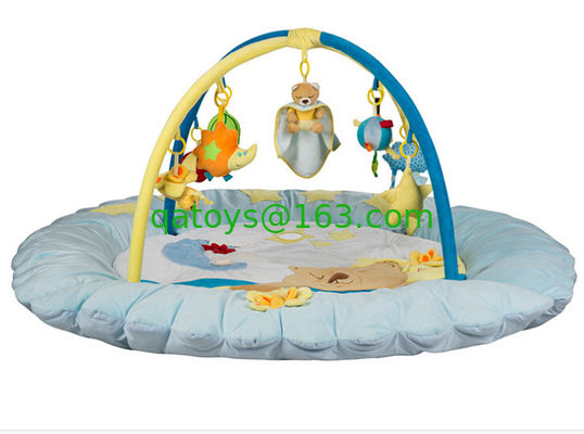 Gimnasio de juegos rosa para bebés, gimnasio musical para bebés.