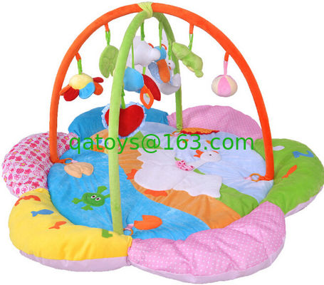 Gimnasios preciosos por encargo Playmat del juego del bebé de la flor y gimnasio para los bebés