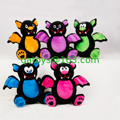 la felpa verde de Halloween de 10 pulgadas juega el oso de peluche de Halloween Animails relleno