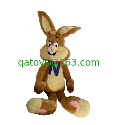 conejitos de pascua rellenos Brown suaves de 16 pulgadas para la celebración del festival