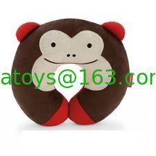 Almohada del cuello del bebé del amortiguador de asiento de carro del niño del mono/de la abeja modificada para requisitos particulares