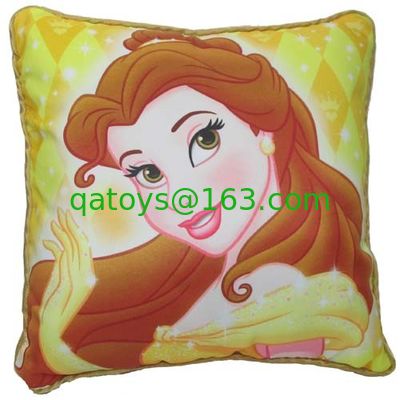 Princesa preciosa Aurora Plush Square Pillow y amortiguador de Disney para el lecho