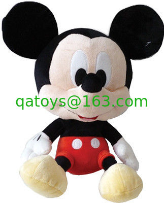 Juguetes de peluche personalizados de Disney Pequeño Gran Cabeza Mickey Mouse Animal relleno