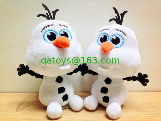 Encantadores juguetes de peluche de Disney Disney congelado Olaf animal rellenado, 7 pulgadas cabeza de cuentas