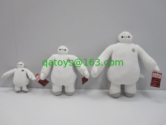 Juguete grande de la felpa de Baymax del héroe 6 con la mano rotatoria, tamaño de los 20cm los 30cm los 40cm