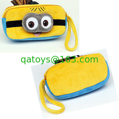 Caja de lápiz de la felpa del extranjero de Toy Story 3 de los efectos de escritorio para la promoción, azul/amarillo