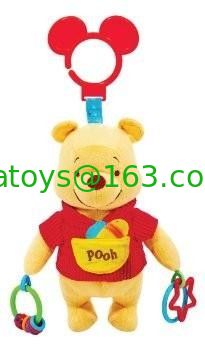 El bebé lindo de la felpa de Disney juega los peluches de Winnie the Pooh modificados para requisitos particulares