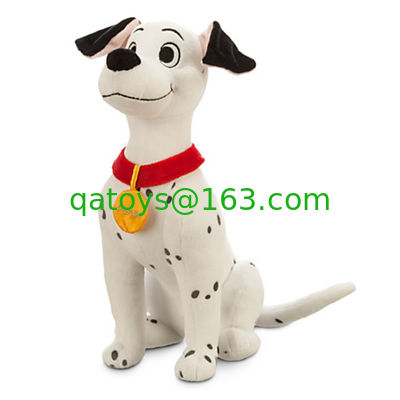Peluches Disney Pongo y Perdita, 101 animales de peluche dálmatas, lindos juguetes suaves