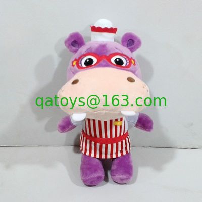 Personalizado Disney Doc McStuffins Besos y abrazos Hallie Hippo juguetes de peluche