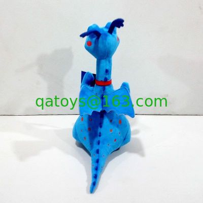 juguetes rellenos historieta azul linda de la felpa del dragón de los 30cm Disney doc. McStuffins