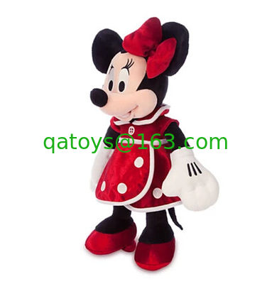 Felpa roja Minnie Mouse de Disney de la moda para los juguetes rellenos día de San Valentín
