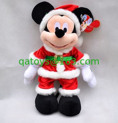 la Navidad Mickey Mouse de Disney de la moda 18inch y juguetes de la felpa de Minnie Mouse