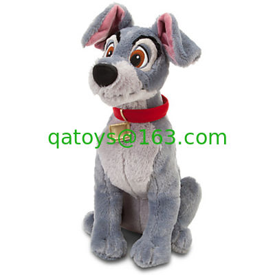 Felpa original gris del vagabundo de Disney - señora y los juguetes de la felpa del vagabundo