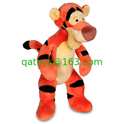 La moda anaranjada historieta de Disney Tigger de 9 pulgadas rellenó los juguetes de la felpa