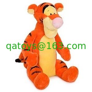 La moda anaranjada historieta de Disney Tigger de 9 pulgadas rellenó los juguetes de la felpa