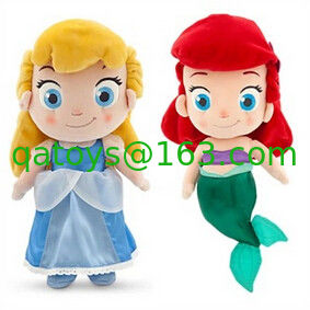 Serie de Disney Princesa Set completo muñeca niños juguetes de peluche 12 pulgadas