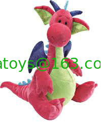 Moda alado Dino Dragón animales rellenos Niños juguete suave de peluche