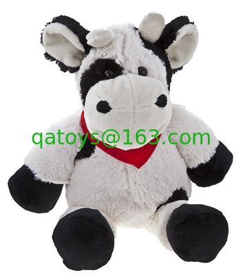 Juguetes modificados para requisitos particulares del peluche de la vaca de Milka de la moda en blanco y negro
