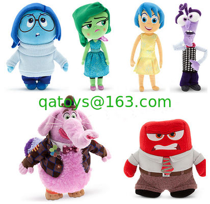 Juguetes suaves de la felpa de la historieta de las muñecas de Disney de la alegría linda al revés para la colección