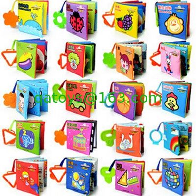 Libros de tela para bebés juguetes educativos con papel de sonido para el aprendizaje temprano del bebé