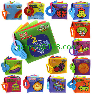 Libros de tela para bebés juguetes educativos con papel de sonido para el aprendizaje temprano del bebé