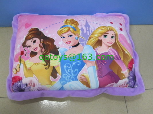Princesa congelada Disney Pillow Case Plush Cushions y almohadas para el lecho