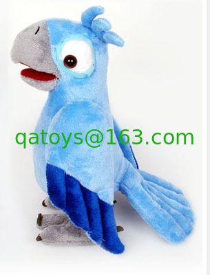 Rio 2 Blue Boy Juguetes de dibujos animados llenos de joyas para promoción y regalos