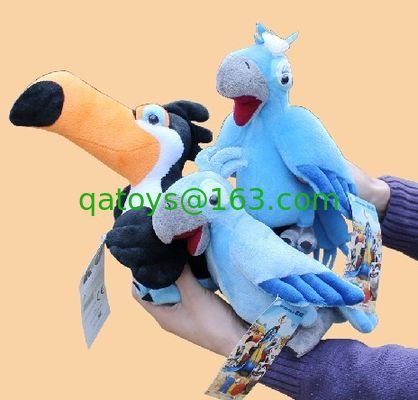 Rio 2 Blue Boy Juguetes de dibujos animados llenos de joyas para promoción y regalos