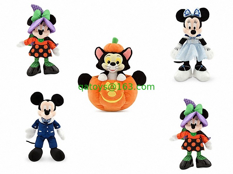 Orange Hallowmas Disney juguetes de peluche 30cm Logotipo disponible EN71 AZO ASTM