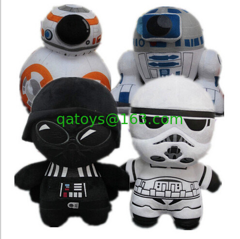 Muñecas lindas calientes de la felpa de la historieta de Star Wars Disney para la promoción que juega los 20cm