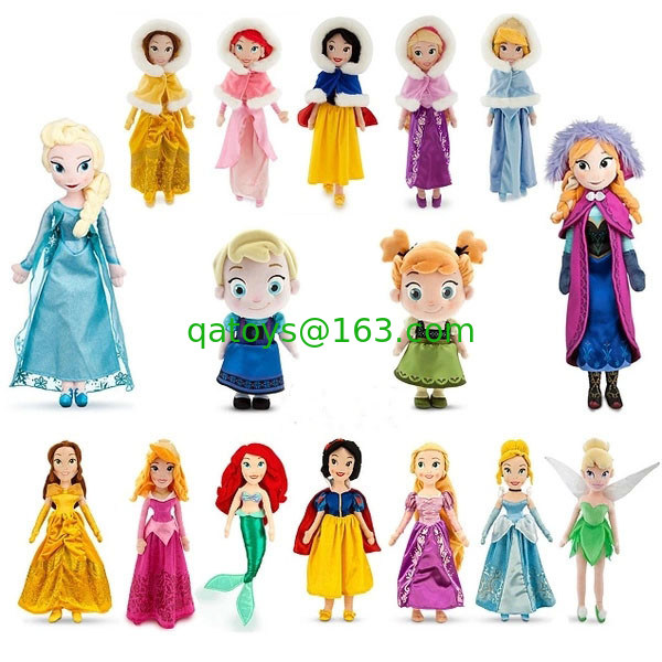 juguetes originales de princesa Dolls Cartoon Stuffed Plush de Disney de 20 pulgadas