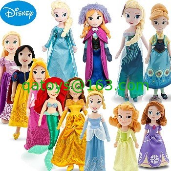 La felpa de princesa Dolls Cartoon Stuffed Disney de Disney juega los 50cm