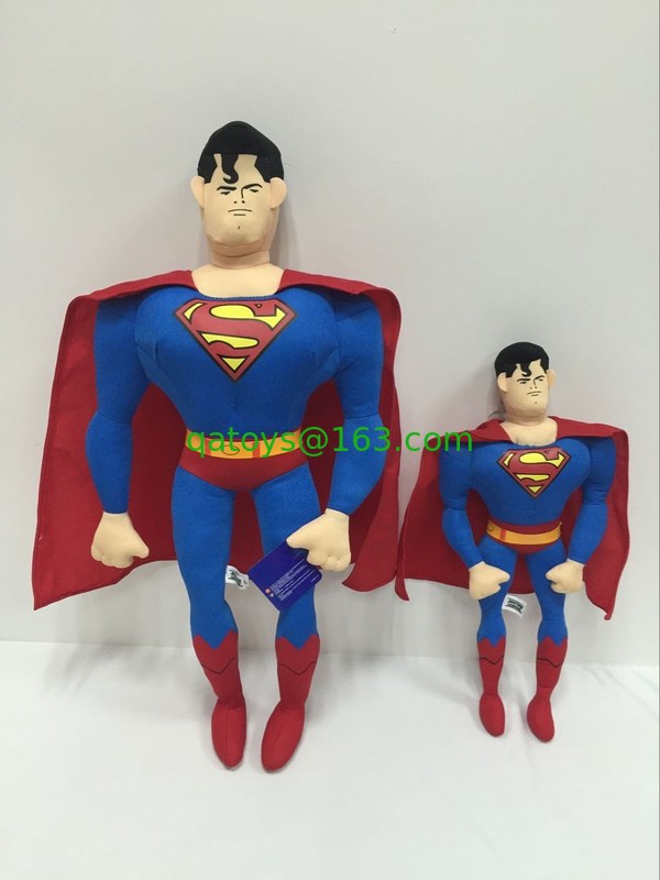 La felpa grande de la historieta del superhombre juega los juguetes suaves rellenos 16 avanza lentamente/24 avanza lentamente/36 pulgadas