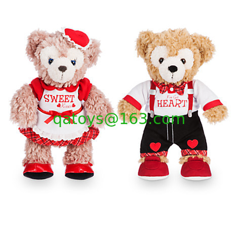 los 22cm Disney Duffy y los juguetes Disney de la felpa de ShellieMay rellenaron caracteres