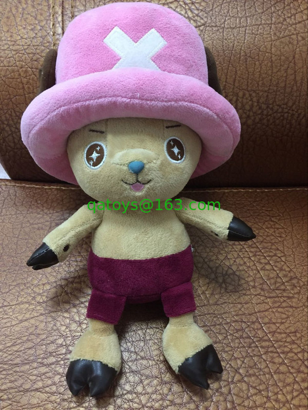 Preciosos juguetes de peluche de dibujos animados de Disney, juguetes de peluche de una pieza de Tony Chopper, 12 pulgadas