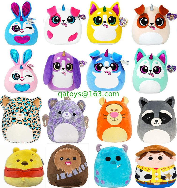 Fashion world softest Squishmallow Plush Pillow For Bedding and Cushion