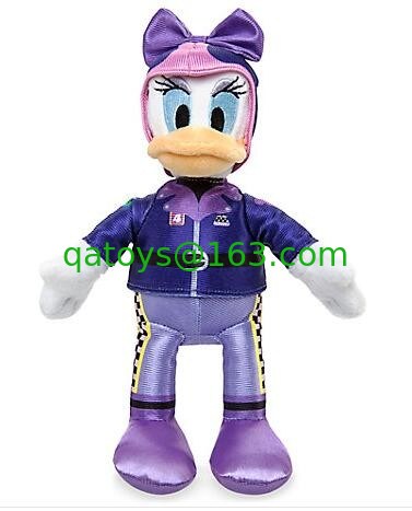 Peluche del pato de la margarita de 12 de la pulgada de Disney del automóvil descubierto coches de los corredores para los niños 3+