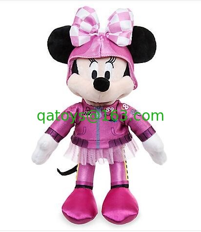 Moda Disney juguetes de peluche, Mickey Mouse rosa Disney Roadster Coches de carreras animales rellenos 30 cm